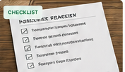 Interview preparation checklist.